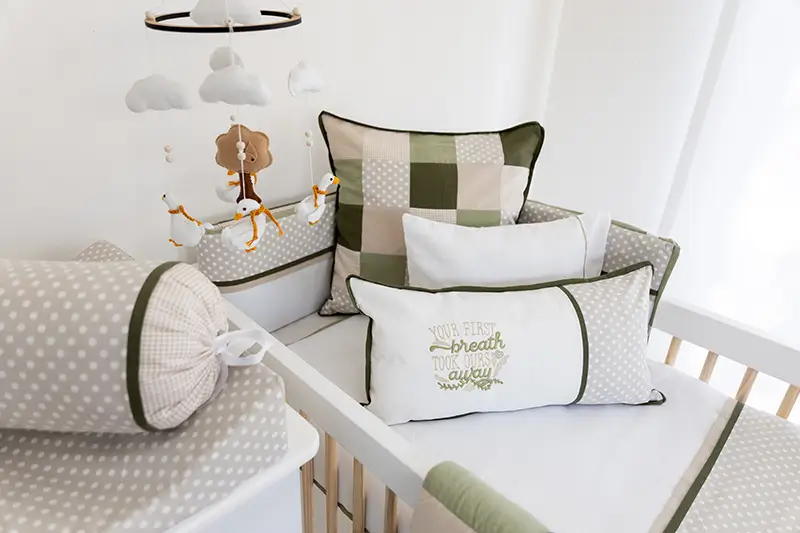 Sandpit & Green Linen Combo