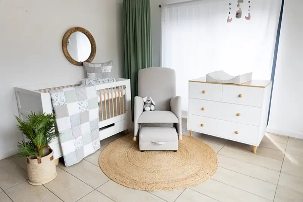 Scandy cot with 2 drawers Combo 1
